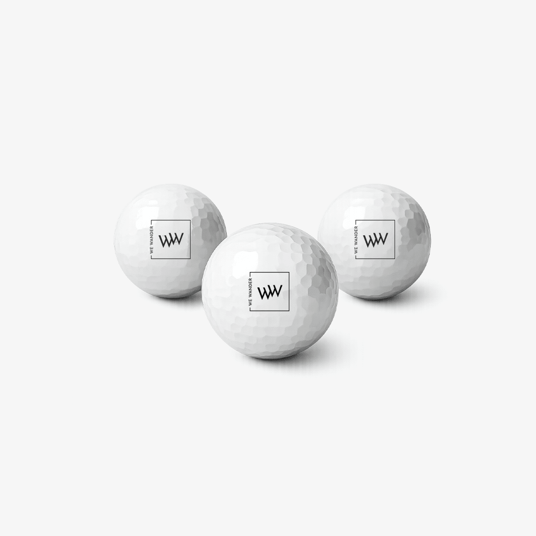 3 Pack Golf Balls - We Wander