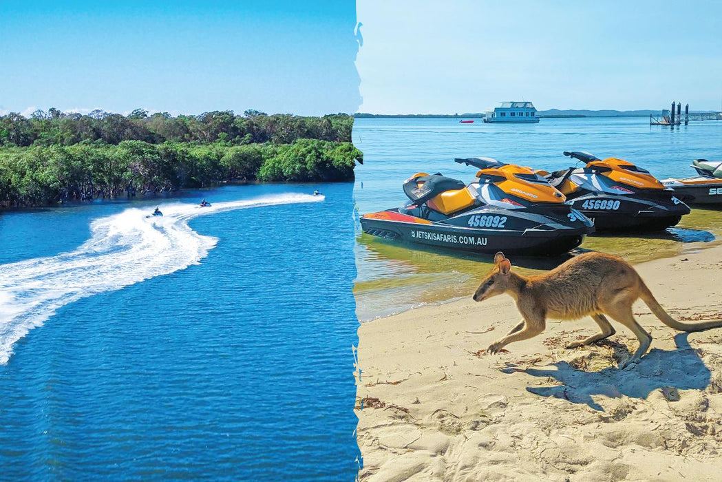 2.5 Hour Jet Ski Safari + Jet Boat + Parasail - We Wander