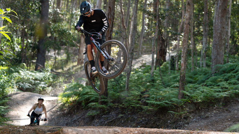 Rider Entry With Shuttles At Boomerang Farm Bike Park