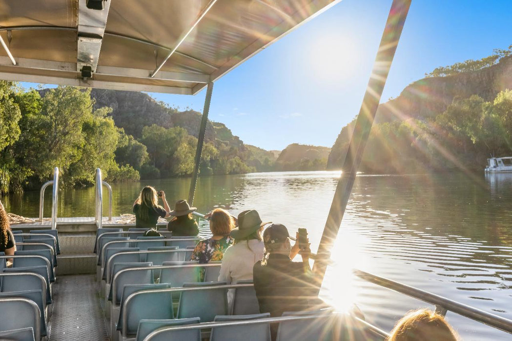 Autopia Tours: Katherine Gorge Cruise + Edith Falls From Darwin