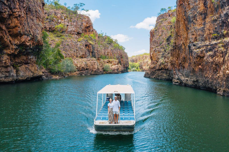 Autopia Tours: Katherine Gorge Cruise + Edith Falls From Darwin