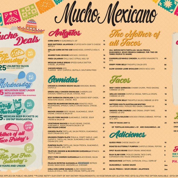 A Grand Mexican Dining Signature At Mucho Mexicano Hawthorne - We Wander