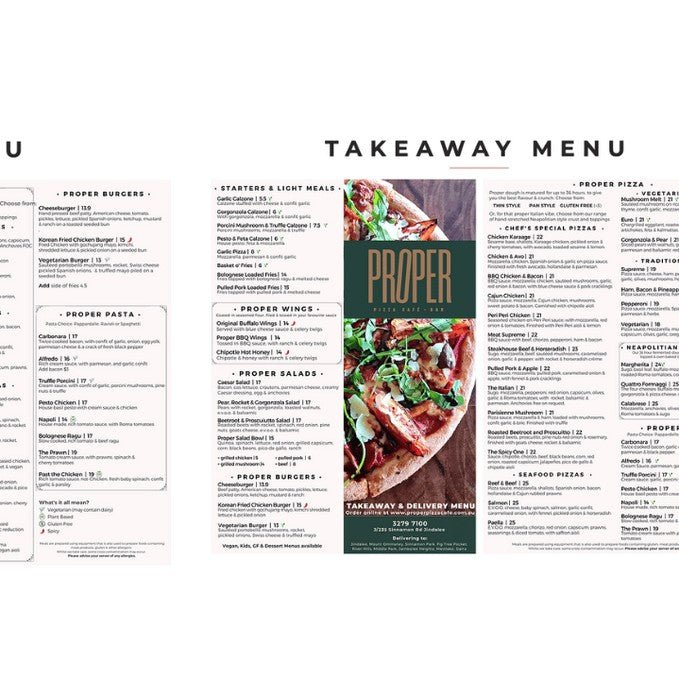 A Grand Pizza & Wine Signature At Proper Pizza Cafe Bar - We Wander
