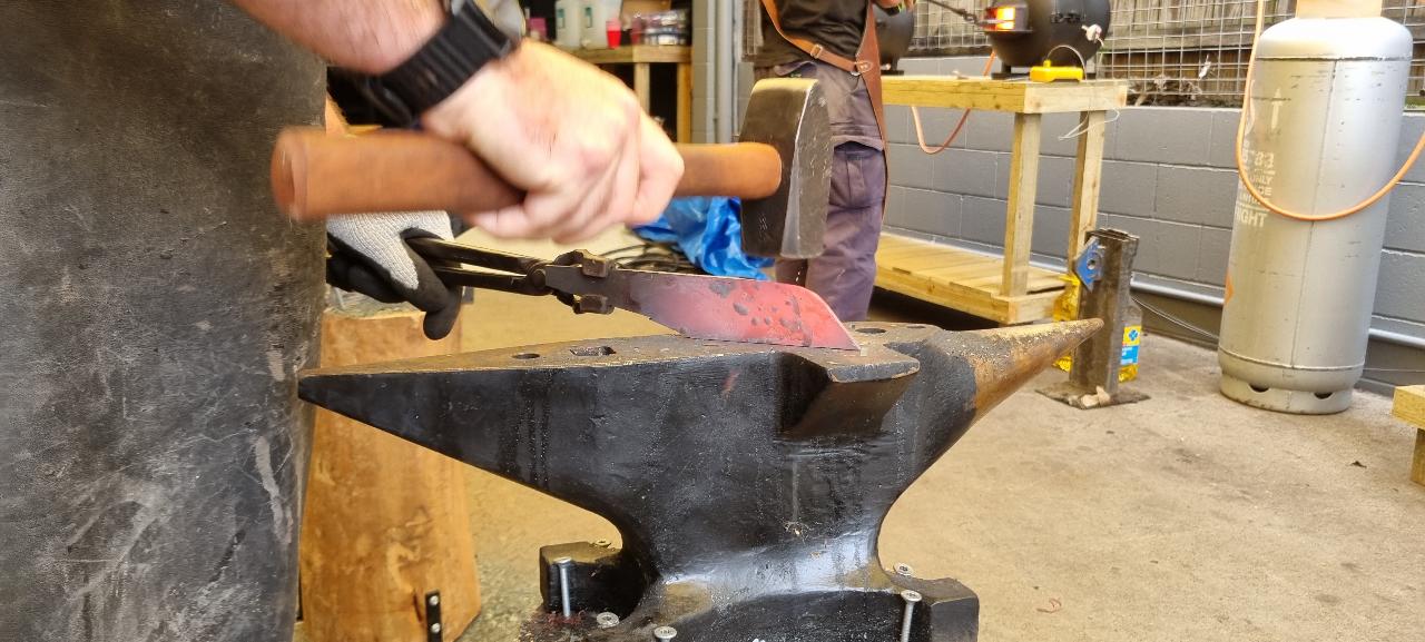 Beginner Blacksmith Blade Classes - Brisbane - We Wander