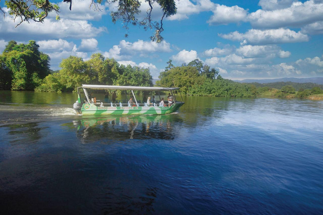 Crocodile Express Daintree River Cruise Daintree Village & Daintree Discovery Centre Unlimited Pass - We Wander