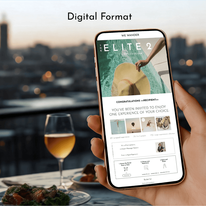 Elite 2 - Experience Portfolio for business - We Wander