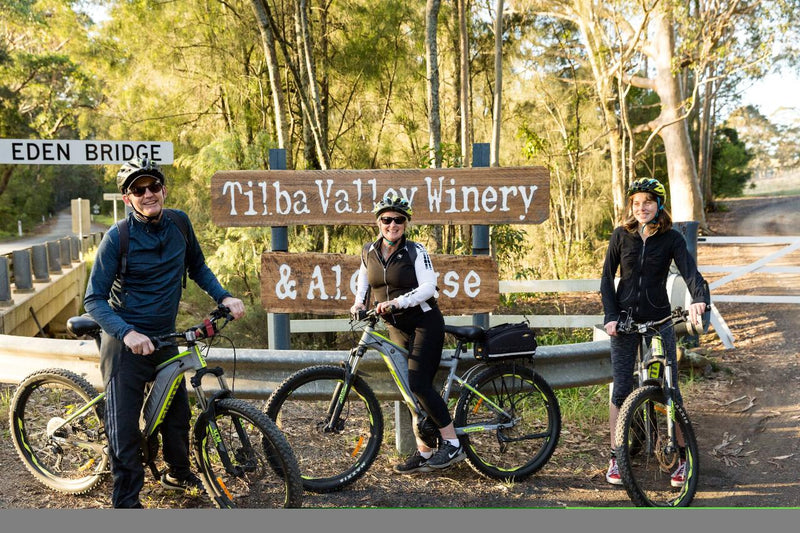 Self Guided E - Bike Tour - Pedal To Produce Series - Narooma To Tilba Valley Winery & Ale House - We Wander